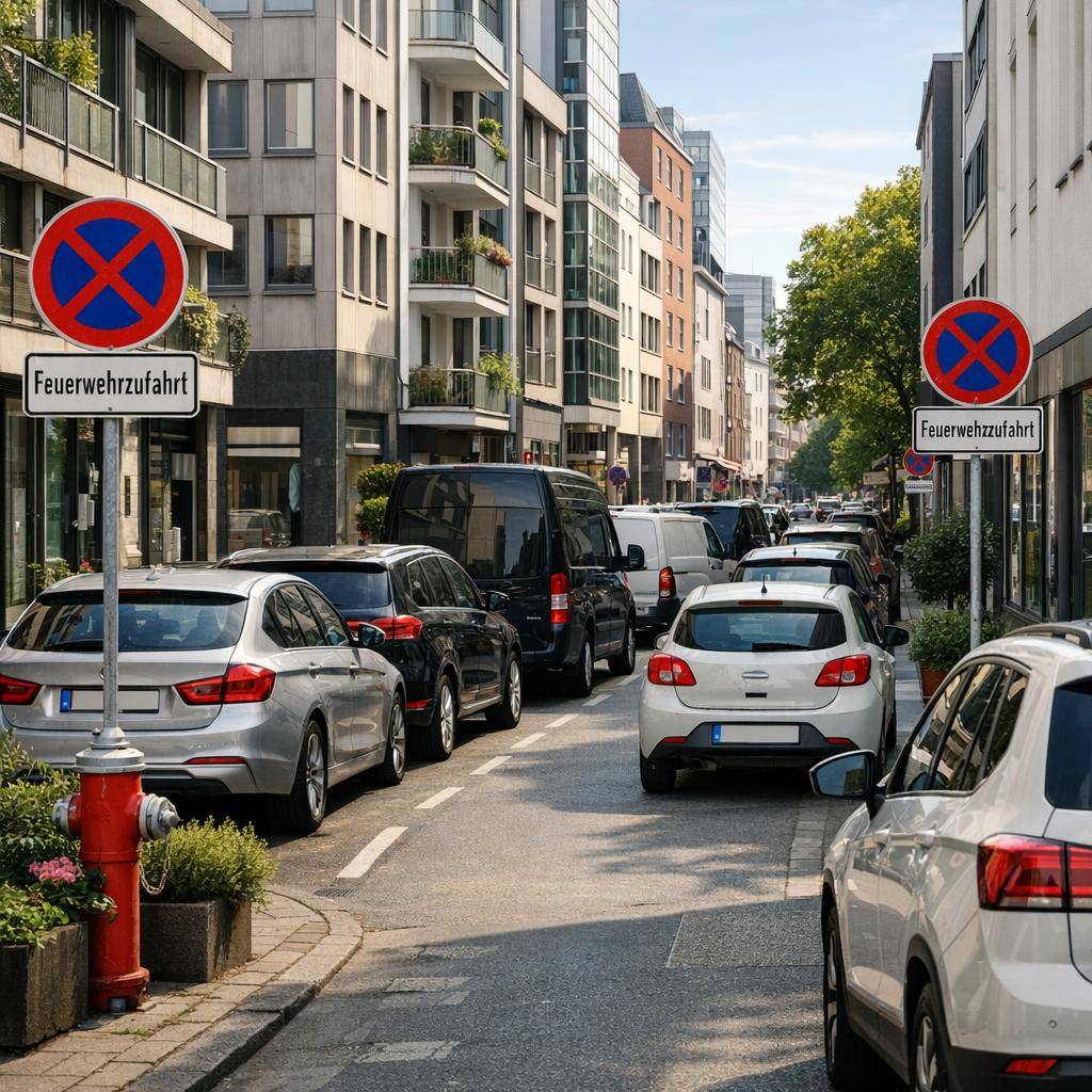 Parkchaos in Düsseldorf: So entkommst Du dem Ärger mit falsch abgestellten Autos
